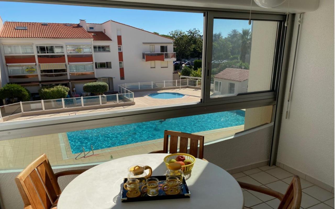 Argeles Plage Studio Piscine Park. Privatif Dans Res. Securisee 外观 照片